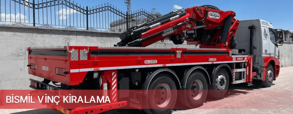 Bismil İlçemi Vinç Kiralama